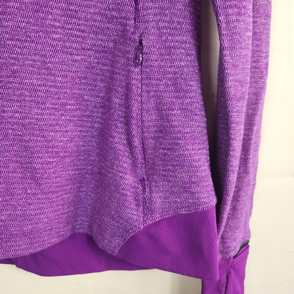 Lululemon Runderful Slim Fit 1/2 Zip Running Pullover Purple Tender Violet 8 - Picture 8 of 16